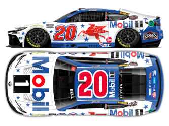 *Preorder* Christopher Bell 2026 Mobil 1 1:24 Nascar Diecast Christopher Bell, Nascar Diecast, 2026 Nascar Diecast, 1:24 Scale Diecast