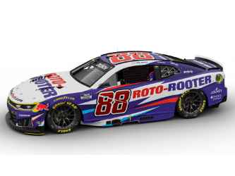 *Preorder* Connor Zilisch 2026 Roto-Rooter 1:24 Color Chrome Nascar Diecast - FOIL NUMBER DIECAST Connor Zilisch, Nascar Diecast, 2026  Nascar Diecast, 1:24 Scale Diecast