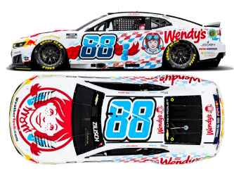 *Preorder* Connor Zilisch 2026 Wendys 1:24 Nascar Diecast - FOIL NUMBER DIECAST Connor Zilisch, Nascar Diecast, 2026 Nascar Diecast, 1:24 Scale Diecast