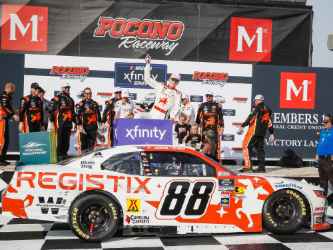 *Preorder* Connor Zilisch Dual Autograph 2025 Registix Pocono 06/21/25 Race Win 1:24 Nascar Diecast - Xfinity Series Connor Zilisch, Nascar Diecast, 2025 Nascar Diecast, 1:24 Scale Diecast, Autographed