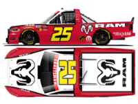 *Preorder* Corey Lajoie 2026 Ram Trucks Throwback 1:24 Nascar Diecast - Truck Series Corey Lajoie, Nascar Diecast, 2026 Nascar Diecast, 1:24 Scale Diecast
