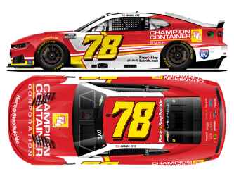 *Preorder* Daniel Dye 2026 Champion Container 1:24 Color Chrome Nascar Diecast Daniel Dye, Nascar Diecast, 2026 Nascar Diecast, 1:24 Scale Diecast