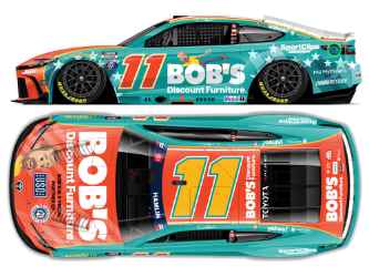 *Preorder* Denny Hamlin 2026 Bobs Discount Furniture Patriotic 1:24 Nascar Diecast Denny Hamlin, Nascar Diecast, 2026 Nascar Diecast, 1:24 Scale Diecast