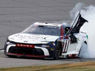 *Preorder* Denny Hamlin 2026 National Debt Relief Michigan 6/7/26 Race Win 1:24 Raw Nascar Diecast Denny Hamlin, Nascar Diecast, 2026  Nascar Diecast, 1:24 Scale Diecast