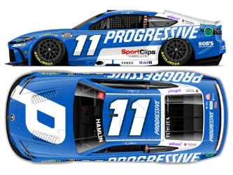 *Preorder* Denny Hamlin 2026 Progressive 1:24 Color Chrome Nascar Diecast Denny Hamlin, Nascar Diecast, 2026 Nascar Diecast, 1:24 Scale Diecast