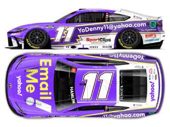 *Preorder* Denny Hamlin 2026 Yahoo! Email Me 1:64 Nascar Diecast Denny Hamlin, Nascar Diecast, 2026 Nascar Diecast, 1:64 Scale Diecast,