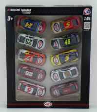 Hendrick Motorsports 2024 40th Anniversary 1:64 Nascar Diecast 10 Car Set Hendrick Motorsports, Nascar Diecast, 2024 Nascar Diecast, 1:64 Scale Diecast,