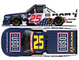 *Preorder* Jamie McMurray 2026 USO Truck Series 1:24 Nascar Diecast - Truck Series  Jamie McMurray, Nascar Diecast, 2026 Nascar Diecast, 1:24 Scale Diecast