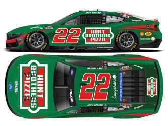 *Preorder* Joey Logano 2026 Hunt Brothers Pizza 1:24 Color Chrome Nascar Diecast Joey Logano, Nascar Diecast, 2026 Nascar Diecast, 1:24 Scale Diecast