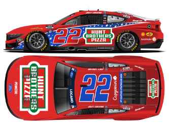 *Preorder* Joey Logano 2026 Hunt Brothers Pizza Red 1:24 Elite Nascar Diecast  Joey Logano, Nascar Diecast, 2026 Nascar Diecast, 1:24 Scale Diecast, pre order diecast, Elite