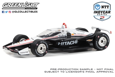 *Preorder* Josef Newgarden #2 2023 Hitachi / Team Penske - NTT IndyCar Series 1:64 Scale IndyCar Diecast Josef Newgarden, 1:64, diecast, greenlight, indy