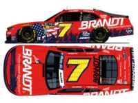 *Preorder* Justin Allgaier Autographed 2026 Brandt Patriotic 1:24 Nascar Diecast - O'Reilly Auto Parts Series Justin Allgaier, Nascar Diecast, 2026 Nascar Diecast, 1:24 Scale Diecast