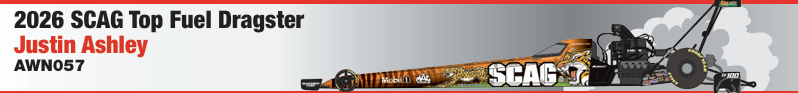 *Preorder* Justin Ashley 2026 SCAG 1:24 Top Fuel Dragster NHRA Diecast Justin Ashley, NHRA Diecast, Top Fuel Dragster, 2026