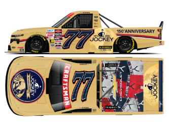 *Preorder* Justin Marks 2026 Jockey 150th Anniversary Truck Series 1:24 Nascar Diecast - Truck Series Justin Marks, Nascar Diecast, 2026 Nascar Diecast, 1:24 Scale Diecast