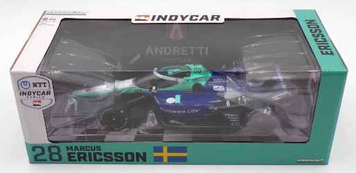 Marcus Ericsson / Andretti Autosport #28 TBD  - NTT IndyCar Series 1:18 Scale IndyCar Diecast Marcus Ericsson, 2024,1:18, diecast, greenlight, indy