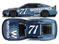 *Preorder* Michael McDowell 2026 Workforce 1:24 Color Chrome Nascar Diecast Michael McDowell, Nascar Diecast, 2026 Nascar Diecast, 1:24 Scale Diecast