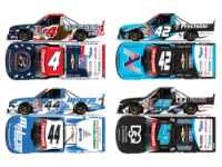 *Preorder* Niece Motorsports 2026 Michigan 4 Truck Set 1:64 Nascar Diecast Niece, Nascar Diecast, 2024 Nascar Diecast, 1:64 Scale Diecast, Cleetus McFarland, Ricky Stenhouse Jr., Ross Chastain, Andres Perez Lara