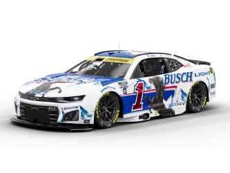 *Preorder* Ross Chastain Autographed 2025 Busch Light Retro 1:24 Nascar Diecast - FOIL NUMBER DIECAST Ross Chastain, Nascar Diecast, 2025 Nascar Diecast, 1:24 Scale Diecast