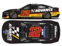 *Preorder* Ryan Blaney 2026 Advance Auto Parts 1:24 Color Chrome Nascar Diecast - FOIL NUMBER DIECAST Ryan Blaney, Nascar Diecast, 2026  Nascar Diecast, 1:24 Scale Diecast