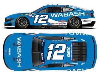*Preorder* Ryan Blaney 2026 Wabash 1:24 Color Chrome Nascar Diecast Ryan Blaney, Nascar Diecast, 2026 Nascar Diecast, 1:24 Scale Diecast