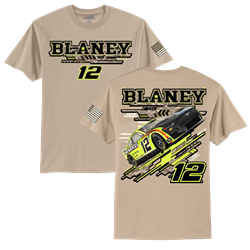 *Preorder* Ryan Blaney Menards 3-Spot Military Sand Tee Ryan Blaney, apparel, Penske Racing