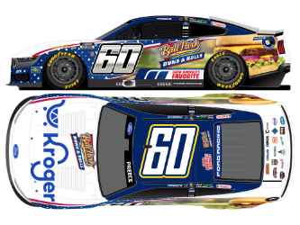 *Preorder* Ryan Preece 2026 Kroger/Ball Park Buns & Rolls 1:24 Flash Coat Color Nascar Diecast - FOIL NUMBER DIECAST Ryan Preece, Nascar Diecast, 2026 Nascar Diecast, 1:24 Scale Diecast