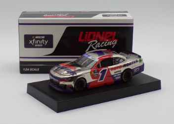 Sam Mayer 2024 Roto-Rooter 1:24 Color Chrome Nascar Diecast - Xfinity Series Sam Mayer, Nascar Diecast, 2024 Nascar Diecast, 1:24 Scale Diecast