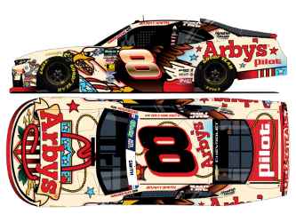 *Preorder* Sammy Smith Autographed 2026 Arbys Patriotic 1:24 Nascar Diecast - FOIL NUMBER CAR - OReilly Auto Parts Series Sammy Smith, Nascar Diecast, 2026 Nascar Diecast, 1:24 Scale Diecast