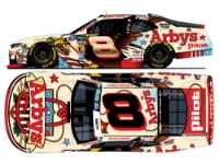 *Preorder* Sammy Smith Autographed 2026 Arby's Patriotic 1:24 Nascar Diecast - FOIL NUMBER CAR - O'Reilly Auto Parts Series Sammy Smith, Nascar Diecast, 2026 Nascar Diecast, 1:24 Scale Diecast