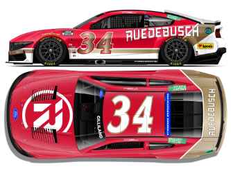 *Preorder* Todd Gilliland Autographed 2026 Ruedebusch Throwback 1:24 Nascar Diecast Todd Gilliland, Nascar Diecast, 2026 Nascar Diecast, 1:24 Scale Diecast, Autographed