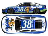 *Preorder* Zane Smith 2026 Aaron's Lucky Dog 1:24 Color Chrome Nascar Diecast Zane Smith, Nascar Diecast, 2026 Nascar Diecast, 1:24 Scale Diecast