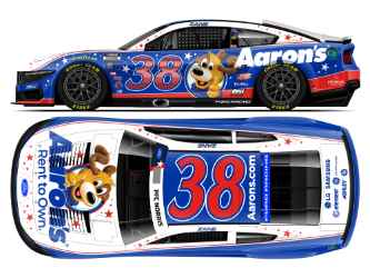 *Preorder* Zane Smith 2026 Aarons Lucky Dog Patriotic 1:24 Color Chrome Nascar Diecast Zane Smith, Nascar Diecast, 2026 Nascar Diecast, 1:24 Scale Diecast
