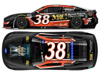 *Preorder* Zane Smith 2026 Michael Roberts Construction/"Not Today" 1:24 Color Chrome Nascar Diecast Zane Smith, Nascar Diecast, 2026 Nascar Diecast, 1:24 Scale Diecast