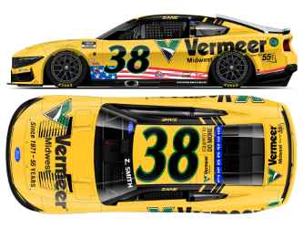 *Preorder* Zane Smith 2026 Vermeer Midwest 1:24 Flash Coat Color Nascar Diecast Zane Smith, Nascar Diecast, 2026 Nascar Diecast, 1:24 Scale Diecast