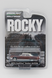 Rocky 1973 Cadillac Sedan deVille - Greenlight Hollywood 1:64 Scale Greenlight Hollywood, 1:64 Scale