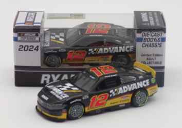 Ryan Blaney 2024 Advance Auto Parts 1:64 Nascar Diecast Chassis Ryan Blaney, Nascar Diecast, 2024 Nascar Diecast, 1:64 Scale Diecast, Diecast Chassis