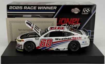 Shane Van Gisbergen Autographed 2025 Weathertech Chicago 7/6/25 Race Win 1:24 Nascar Diecast - FOIL NUMBER CAR Shane Van Gisbergen, Nascar Diecast, 2025 Nascar Diecast, 1:24 Scale Diecast, Autographed