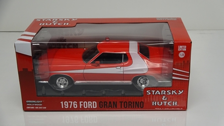 Starsky and Hutch (1975-79 TV Series) 1:24 - 1976 Ford Gran Torino Starsky and Hutch, TV Diecast, 1:24 Scale, 1976 Ford Gran Torino