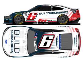 *Preorder* Brad Keselowski 2026 Buildsubmarines.com Salutes 1:24 Raw Nascar Diecast - FOIL NUMBER DIECAST Brad Keselowski, Nascar Diecast, 2026  Nascar Diecast, 1:24 Scale Diecast