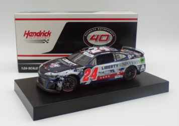 William Byron 2024 Liberty University Patriotic 1:24 Color Chrome Nascar Diecast - FOIL NUMBER DIECAST William Byron, Nascar Diecast, 2024 Nascar Diecast, 1:24 Scale Diecast